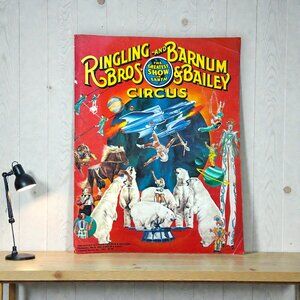 Vintage 1981 Ringling Bros And Barnum & Bailey Circus 110Th Edition Program